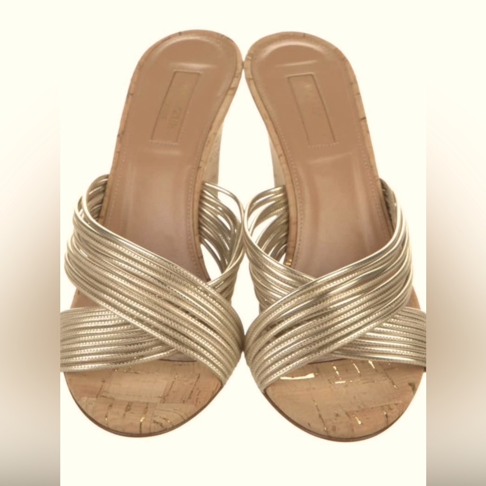 Aquazzura Leather wedges